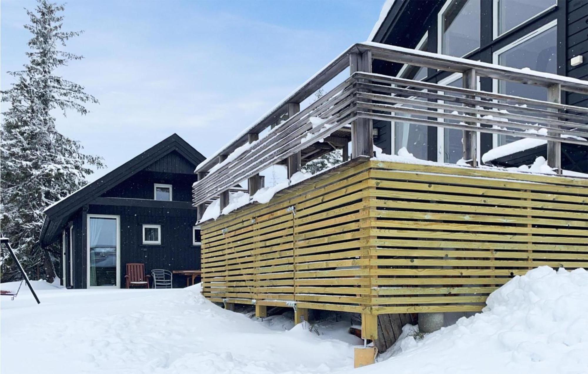 Amazing Home In Sjusjoen With Kitchen Kültér fotó