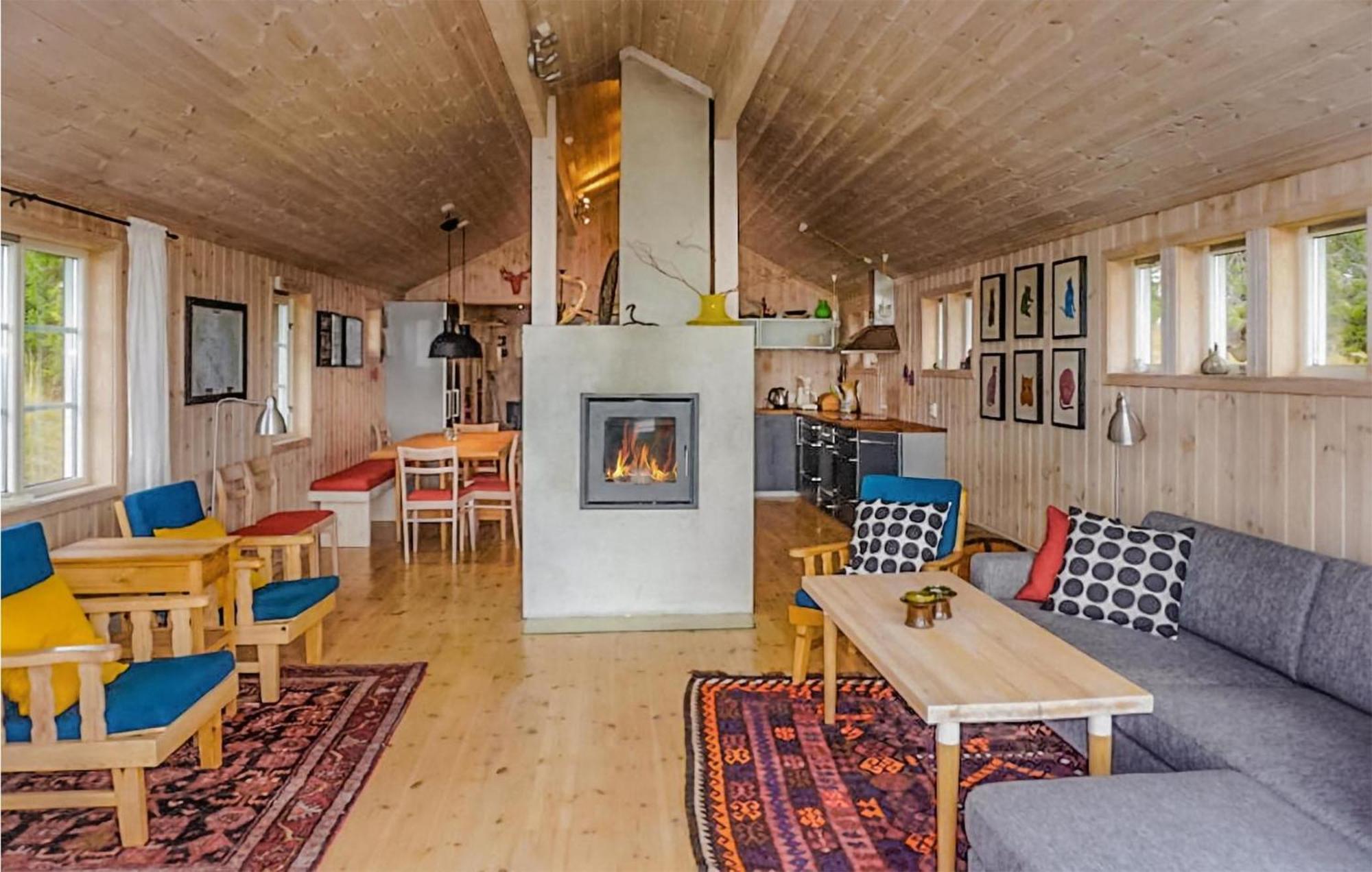 Amazing Home In Sjusjoen With Kitchen Kültér fotó